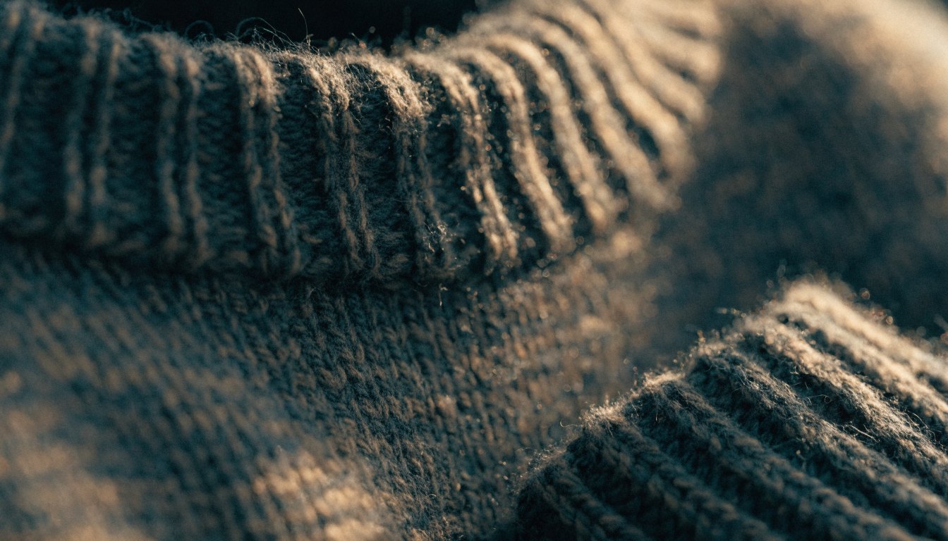 Kazak numunesinde yaka ribanası ve manşet detayının kontrol edilmesi