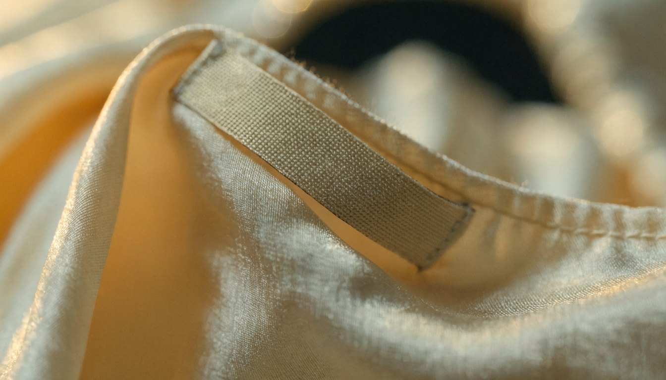 Kendi markasının dokuma ense etiketiyle üretilmiş private label kıyafet