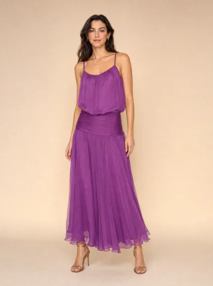 Büzgülü Mini Etekli Polyester İkili Takım